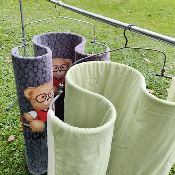 Compact Drying Rack For Sheets